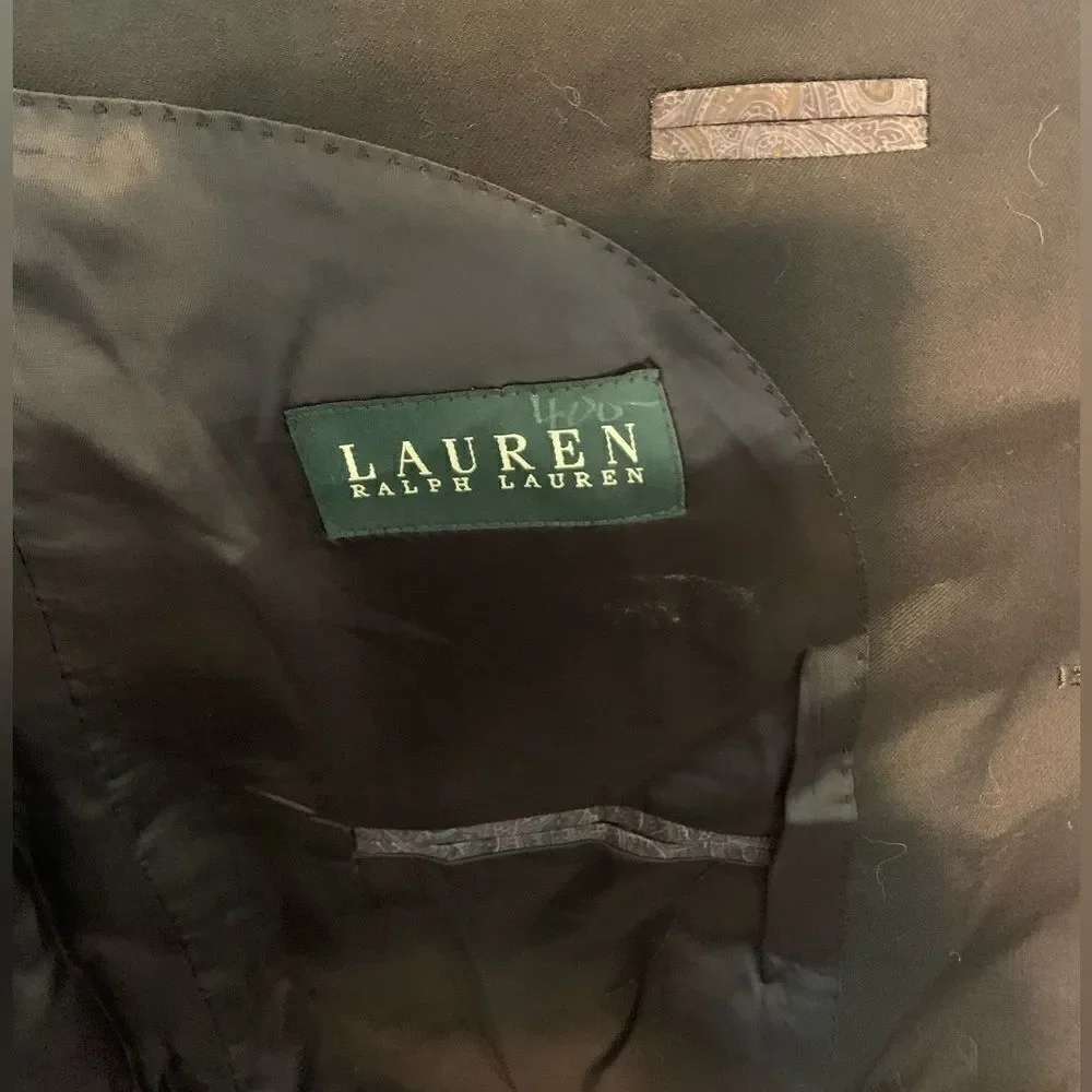 Lauren Ralph Lauren Black Sport coat size 40 approx‎